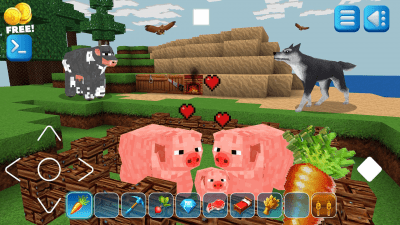 Screenshot of the application EarthCraft Boundless World of Cubes in 3D - #8