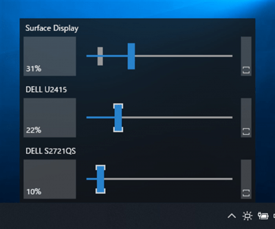 Screenshot of the application Monitorian - #2