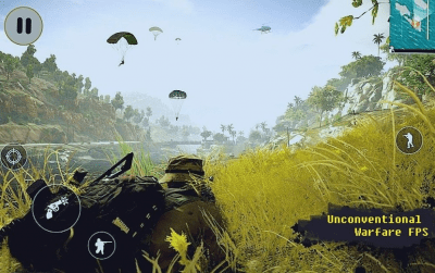 Screenshot of the application Commando Ops - #2