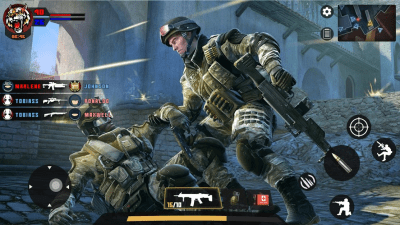 Screenshot of the application Commando Ops - #3