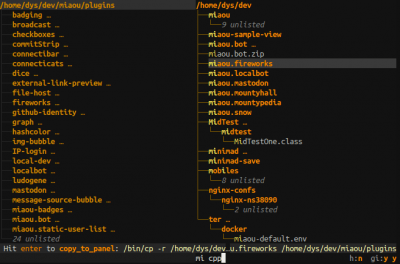 Screenshot of the application Broot - #7