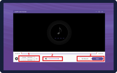 Screenshot of the application AnyMP4 Audio Recorder - #2