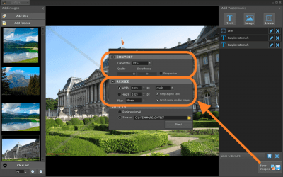 Screenshot of the application PhotoHandler - #2