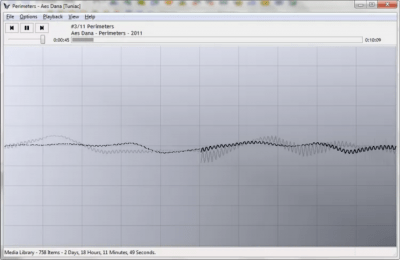 Screenshot of the application Tuniac - #2