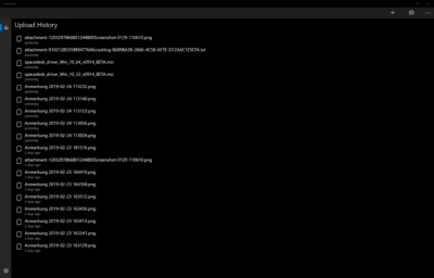 Screenshot of the application Dropshare for Windows - #2
