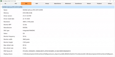 Screenshot of the application PC Info - #2
