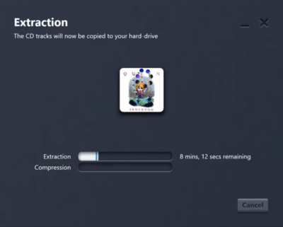 Screenshot of the application Easy Audio Copy - #6