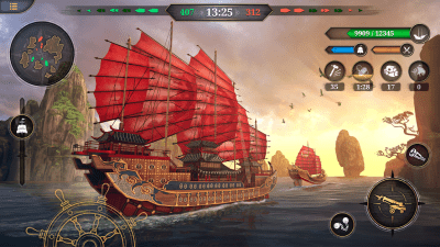 Screenshot of the application King of Sails - #4