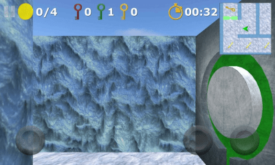 Screenshot of the application Maze World 3D - #4
