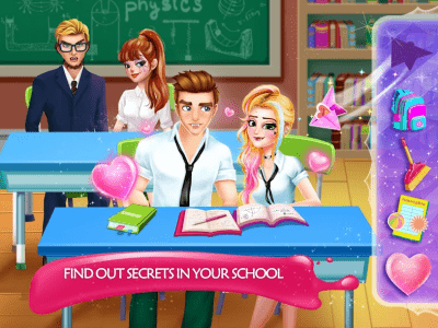 Screenshot of the application Secret High School Season 1: Vampire Love Story - #5