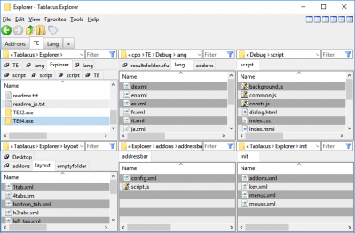 Screenshot of the application Tablacus Explorer - #2