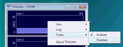 Screenshot of the application TMonitor - #3