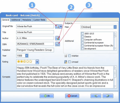 Screenshot of the application All My Books - #2