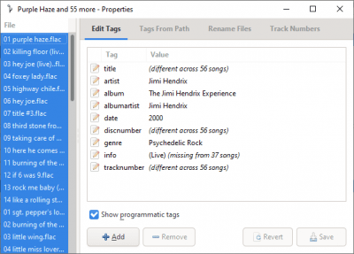 Screenshot of the application Quod Libet - #2