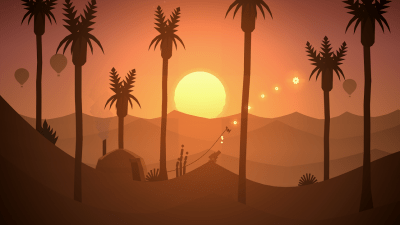 Screenshot of the application Alto's Odyssey - #2