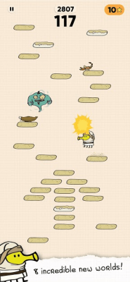 Screenshot of the application Doodle Jump 2 - #2