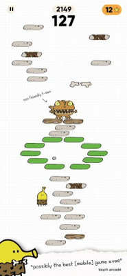 Screenshot of the application Doodle Jump 2 - #4