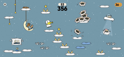 Screenshot of the application Doodle Jump 2 - #7