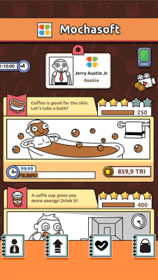 Screenshot of the application Coffeeholic - #4