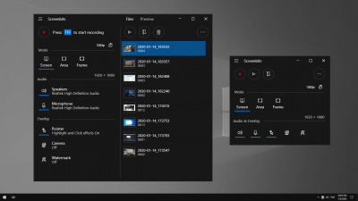Screenshot of the application Screenbits Screen Recorder - #2