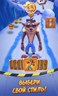 Screenshot of the application Crash Bandicoot: On All Feet - #4