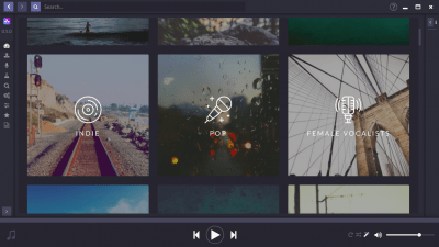 Screenshot of the application Nuclear Music Player - #5