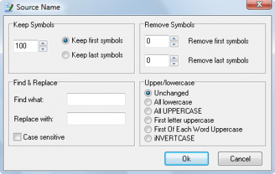 Screenshot of the application MIKLSOFT Professional Renamer - #2