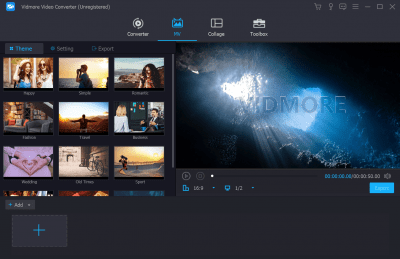 Screenshot of the application Vidmore Video Converter - #2