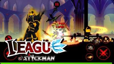 Screenshot of the application League of Stickman Free - #5