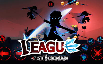 Screenshot of the application League of Stickman Free - #7