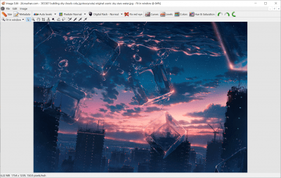 Screenshot of the application FotoStation - #2