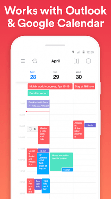 Screenshot of the application Cal: Any.do Calendar - #4