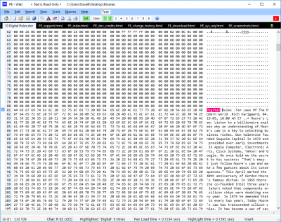 Screenshot of the application ProgramEdit - #5