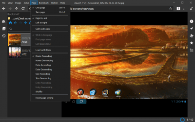 Screenshot of the application NeeView - #4