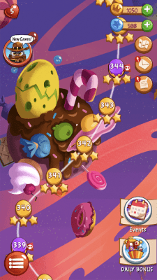 Screenshot of the application Angry Birds Blast - #3