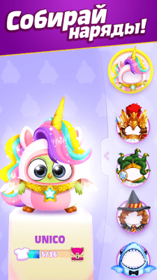 Screenshot of the application Angry Birds Match 3 - #2