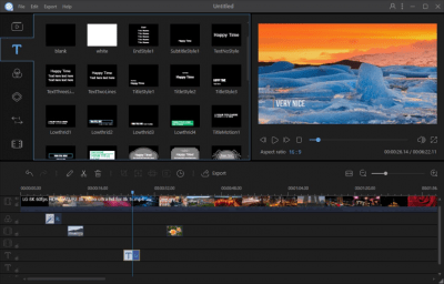 Screenshot of the application ApowerEdit - #4