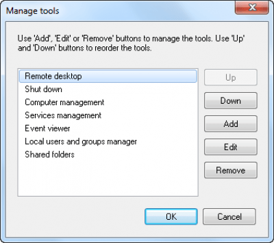 Screenshot of the application LizardSystems Network Scanner - #6