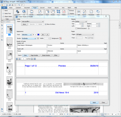Screenshot of the application PDF Studio for Windows - #3