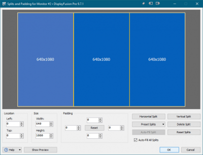 Screenshot of the application DisplayFusion Pro - #4