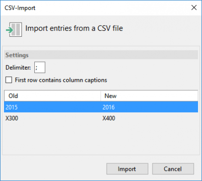 Screenshot of the application Word Text Replacer - #2