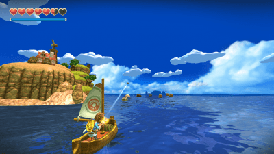 Screenshot of the application Oceanhorn - #2