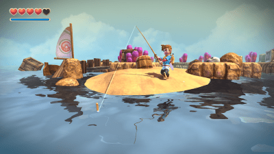 Screenshot of the application Oceanhorn - #7