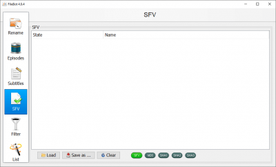 Screenshot of the application FileBot - #4