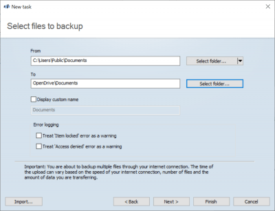 Screenshot of the application OpenDrive - #2