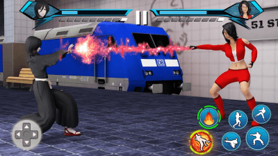 Screenshot of the application Karate King Fight - #3