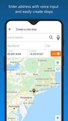 Screenshot of the application Routin Route Planner - #3