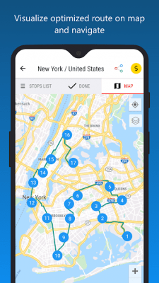 Screenshot of the application Routin Route Planner - #5