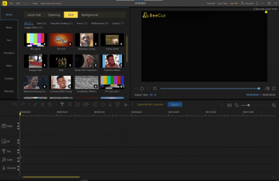 Screenshot of the application BeeCut - #4