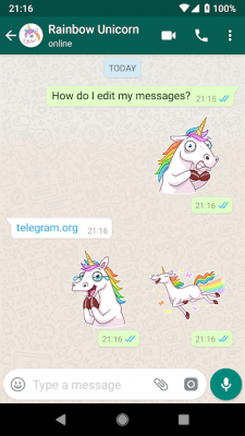 Screenshot of the application 10 Sticker Packs for WA - #2